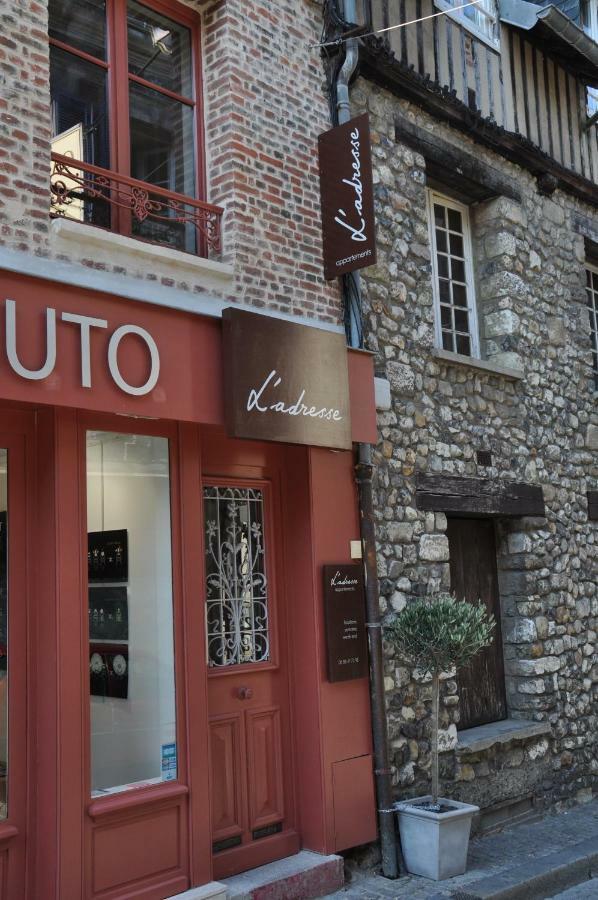 L'Adresse Honfleur Lejlighed Eksteriør billede